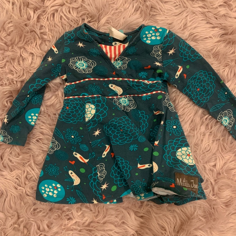 Matilda Jane birds top worn once